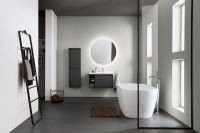 Vorschau: Duravit D-Neo freistehende Badewanne oval 160x75cm, weiß