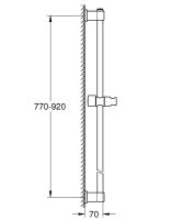 Vorschau: Grohe QuickFix Vitalio Universal Brausestange 900mm, schwarz matt