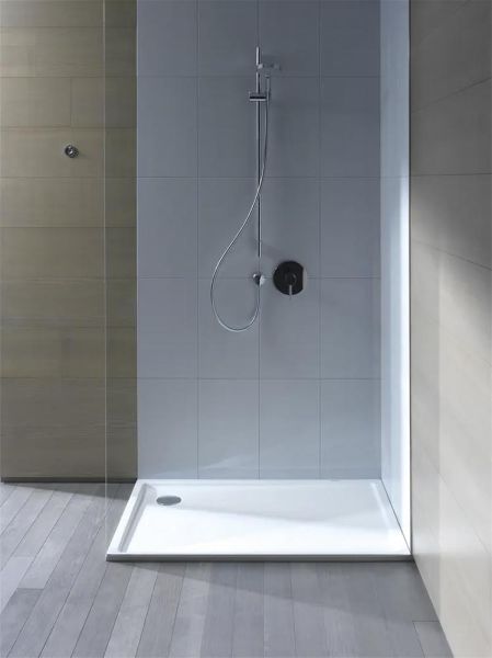 Duravit Starck Slimline Duschwanne rechteckig 90x100cm, Sanitäracryl, weiß