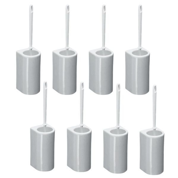 Laufen Universal Toilettenbürstengarnitur Keramik, wandhängend, weiß Set bestehend aus 8 Stück