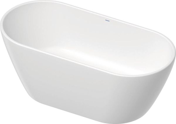 Duravit D-Neo freistehende ovale Badewanne 160x75cm, weiß matt