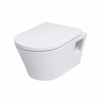 Vorschau: TOTO ES SERIES WC randlos Tornado Flush, wandhängend Tiefspüler, weiß
