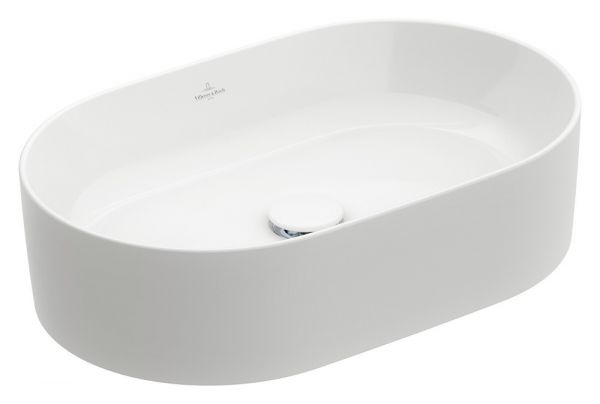 Villeroy&Boch Collaro Aufsatzwaschbecken oval 56x36cm 4A195601