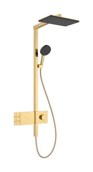 hansgrohe Raindance Alive Q Duschsystem polished gold optic 24591990