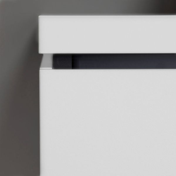 Duravit L-Cube Waschtischunterschrank 162x55cm mit 4 Schubladen für Aufsatzbecken links oder rechts