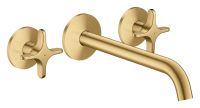brushed gold-optic