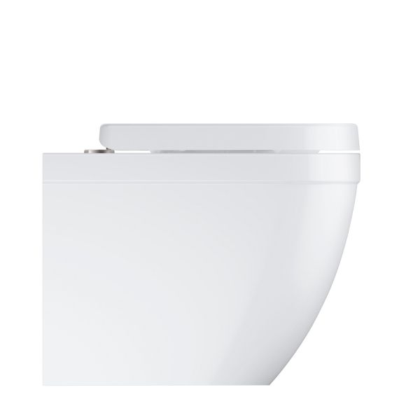 Euro Keramik Stand-Tiefspül-WC, Abgang waagerecht, weiß 39339000