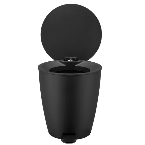 blomus AVA Treteimer 3 Liter, schwarz