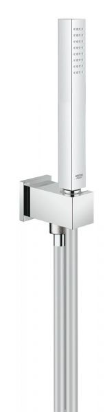 Grohe Euphoria Cube Stick Wandhalterset m. integ. Wandanschlussbogen, chrom