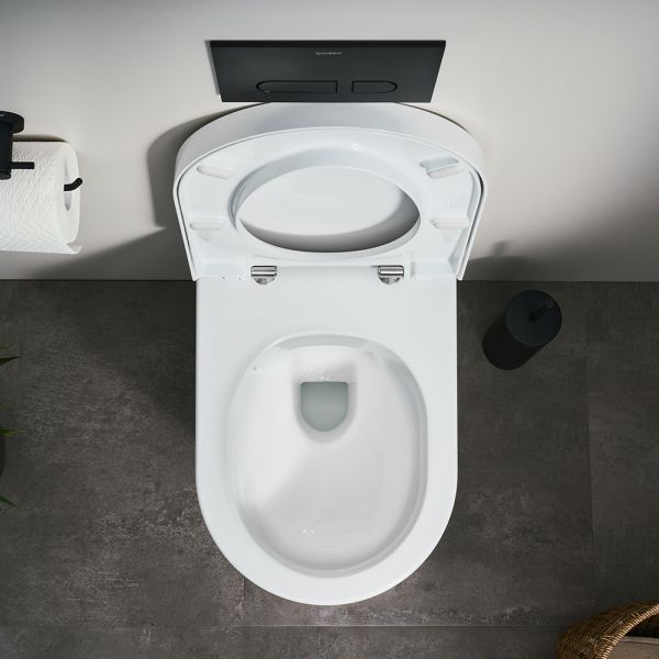 Duravit ME by Starck WC-Set Hero Edition, weiß matt