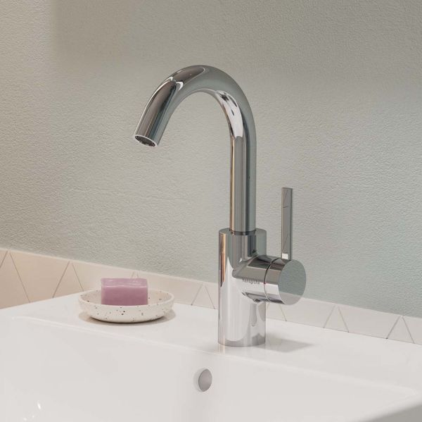 hansgrohe Zesis S Waschtischarmatur 210 mit Schwenkauslauf Push-Open chrom 74742000
