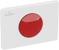 Villeroy&Boch O.Novo Kids Betätigungsplatte, cherry red 922374P4