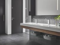 Vorschau: Grohe Eurocube E Infrarot-Elektronik für Waschtisch mit Mischung, Batteriebetrieb, chrom