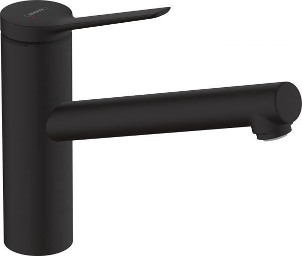 Hansgrohe Zesis M33 Küchenarmatur 150 1jet schwarz matt 74802670