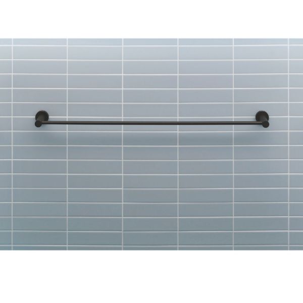 Duravit D-Code Badetuchhalter 84,8cm, schwarz matt
