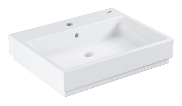 Grohe Cube Keramik Aufsatzwaschtisch 60x49cm, weiß PureGuard