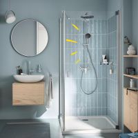 Vorschau: Grohe QuickFix Vitalio Start 250 Duschsystem mit Einhandmischer, chrom