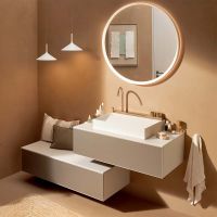 Vorschau: hansgrohe Xevolos E Waschtischunterschrank 98x55cm für Aufsatzwaschtisch mit Konsole, 1 Schubkasten Vorschau: hansgrohe Xevolos E Waschtischunterschrank 98x55cm für Aufsatzwaschtisch mit Konsole, 1 Schubkasten