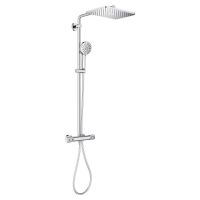 Vorschau: Grohe Vitalio Joy+ System 350x230 CoolTouch Duschsystem mit Thermostatbatterie, Aufputz, chrom 1142690000