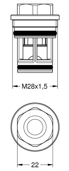 Grohe Sicherungseinrichtung (DIN-EN1717) passend für Grohtherm SmartControl und SmartControl Mischer