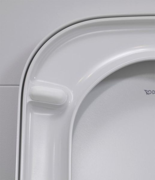 Duravit Happy D.2 WC-Sitz ohne Absenkautomatik, abnehmbar, weiß