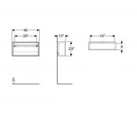 Vorschau: Geberit iCon Wandbox, rechteckig, 45cm_2