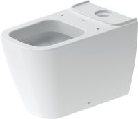Vorschau: Duravit Happy D.2 Stand-WC für Kombination, Tiefspüler, HygieneGlaze, weiß
