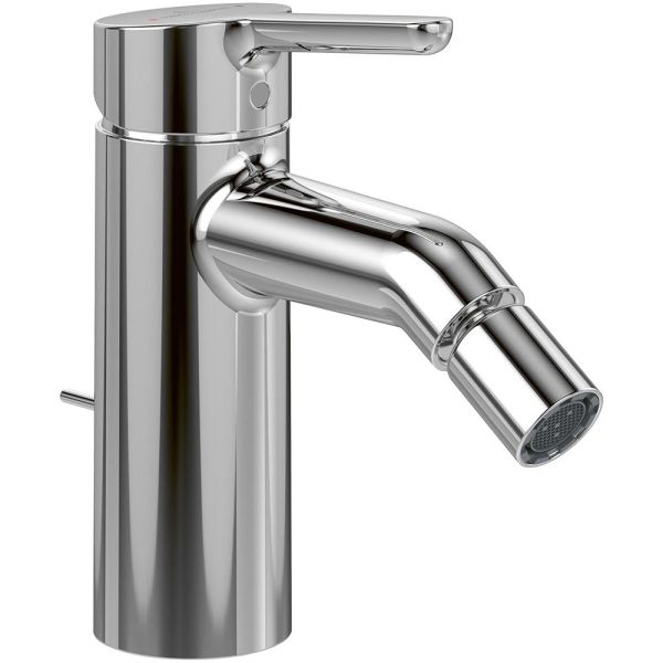 Villeroy&Boch Skyla Einhebel-Bidetarmatur mit Zugstangen- Ablaufgarnitur, chrom TVB11600100061