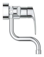 Vorschau: Grohe Eurosmart Spültischbatterie, Wandmontage, Ausladung 14,9cm, chrom