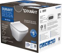 Duravit DuraStyle WC inkl. Sitz 48x37cm, weiß 45710900A1