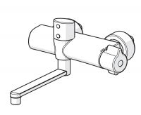 Vorschau: Hansa Hansaclinica Waschtisch-Elektronik-Thermostat-Batterie, Batteriebetrieb, 286mm, chrom