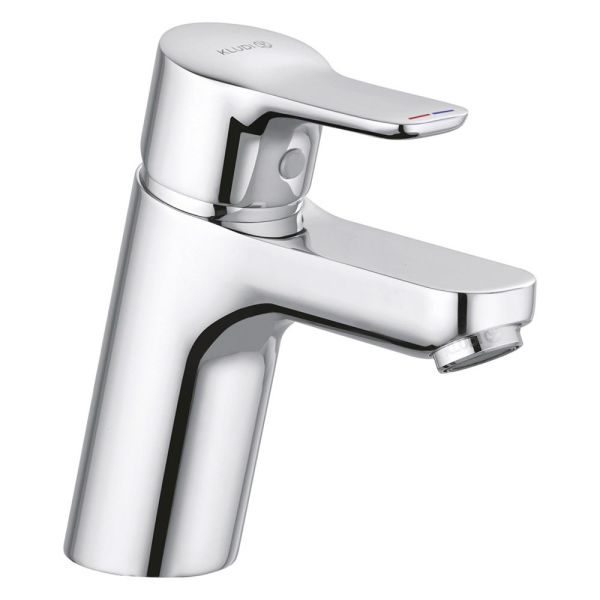 Kludi Pure&Easy Waschtisch-Einhandmischer 70 Niederdruck, chrom 372750565 