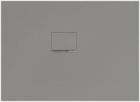 Villeroy&Boch Squaro Infinity Quaryl®-Duschwanne, Eckeinbau links gegen Wand, 110x80cm grey UDQ1180SQI2LV-3S 