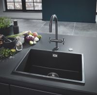 Grohe K700 50-C Küchenspüle EinbauUnterbau granit schwarz 31653AP0 