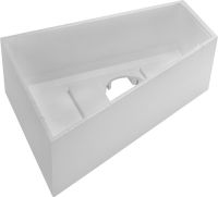 Vorschau: Duravit No.1 Badewannenträger trapezförmig 157x82x57cm für Badewanne 700506, weiß 792435000000000