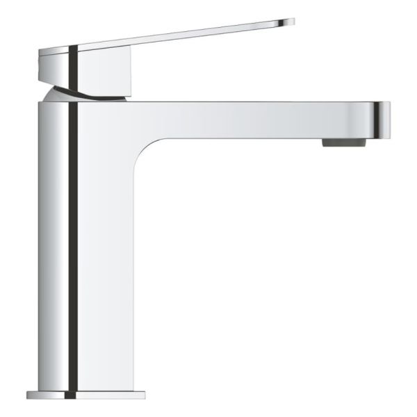 Grohe Plus Einhand-Waschtischbatterie, S-Size, Push-Open Ablaufgarnitur, chrom
