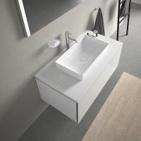 Vorschau: Duravit DuraSquare Aufsatzwaschtisch rechteckig 60x34,5cm weiß 2355600000