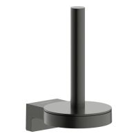 hansgrohe AddStoris S Ersatzpapierrollenhalter, brushed black chrome 41786340