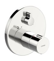 Hansa Hansahome Fertigmontageset mit Funktionseinheit Wannen-Thermostat-Batterie, chrom 88629045