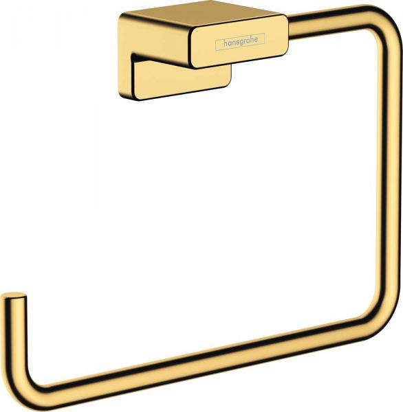 Hansgrohe AddStoris Handtuchring, polished gold optic 41754990