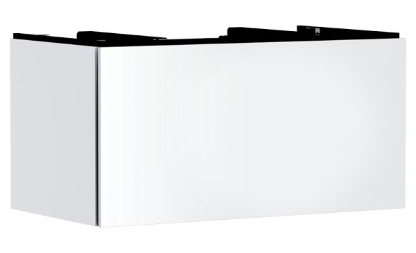 hansgrohe Xilesa E Unterschrank 98x55cm für Konsole mit 1 Schubkasten & Grifffuge, weiß matt 54266700