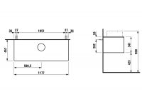 Vorschau: Laufen Sonar Schubladenelement mit Push&Pull Funktion, Breite 117,5cm H4054210341421_1