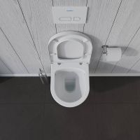 Vorschau: Duravit ME by Starck WC-Sitz Compact, Scharniere Edelstahl, weiß