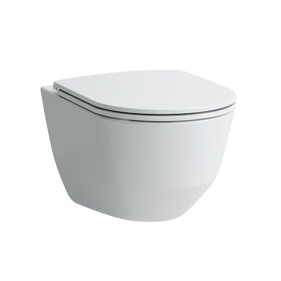 Laufen Pro Wand-Tiefspül-WC 53x36cm, spülrandlos rimless, weiß 82096.6