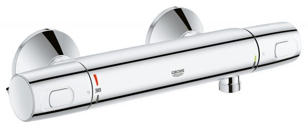 Grohe Precision Trend Thermostat-Brausebatterie, chrom