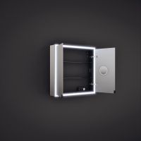 Vorschau: Burgbad rl20 Spiegelschrank 81x80cm mit Lichtrahmen