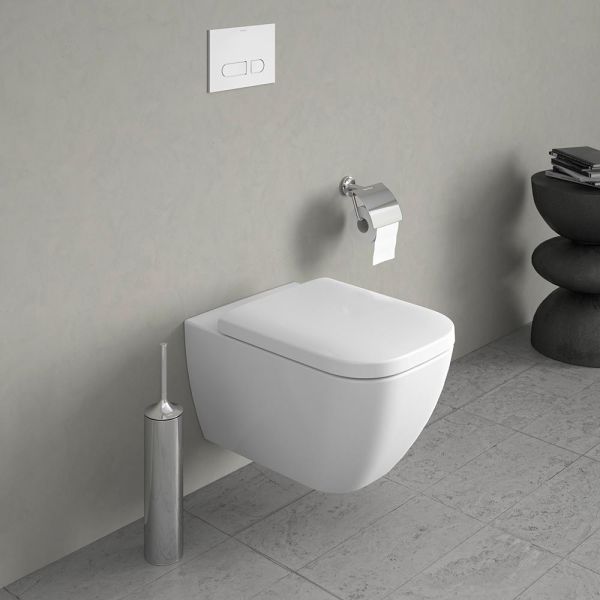 Duravit Happy D.2 WC-Sitz mit Absenkautomatik, abnehmbar, weiß