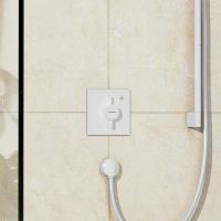 Vorschau: Hansgrohe DuoTurn E Mischer Unterputz für 1 Verbraucher, weiß matt