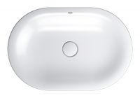 Vorschau: Grohe Essence Aufsatzschale oval 60x40cm, weiß PureGuard