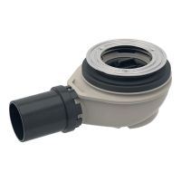 Geberit Duschwannenablauf d90, Siphonierhöhe 50mm, Abgang aus PE